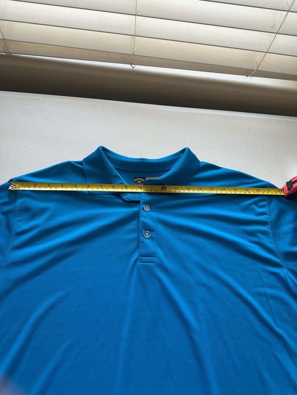 Callaway Opti-Dri Men's Striped Golf Polo Shirt Blue Size XL - Picture 6 of 11
